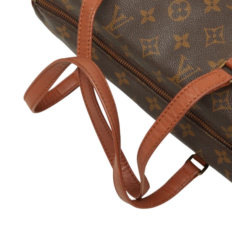 Louis Vuitton Monogram Papillon 30 Handbag Brown Leather — view 8