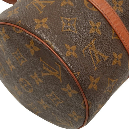 Louis Vuitton Monogram Papillon 30 Handbag Brown Leather — view 7