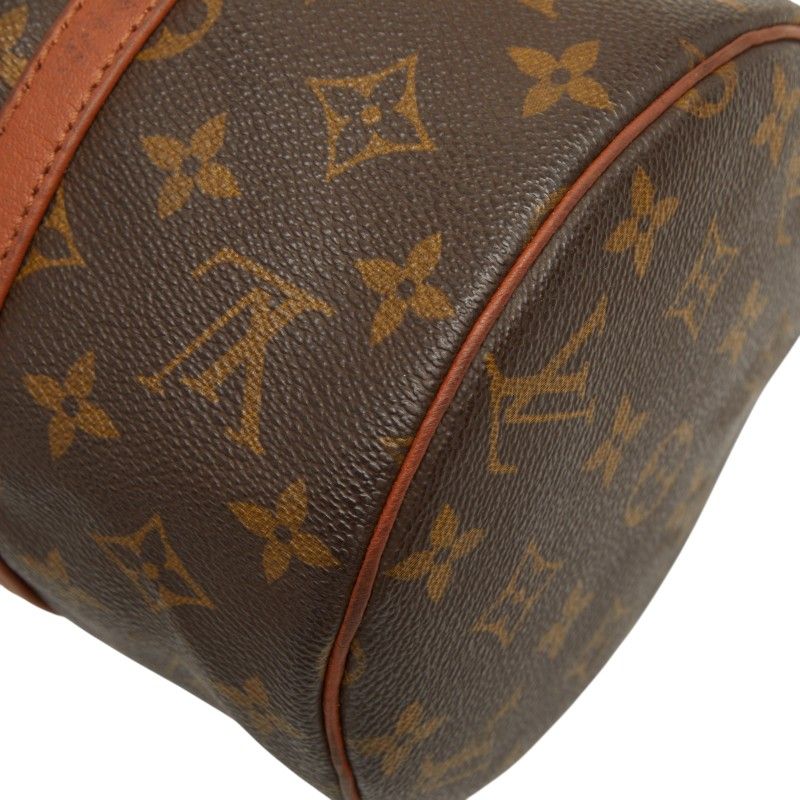 Louis Vuitton Monogram Papillon 30 Handbag Brown Leather — view 6