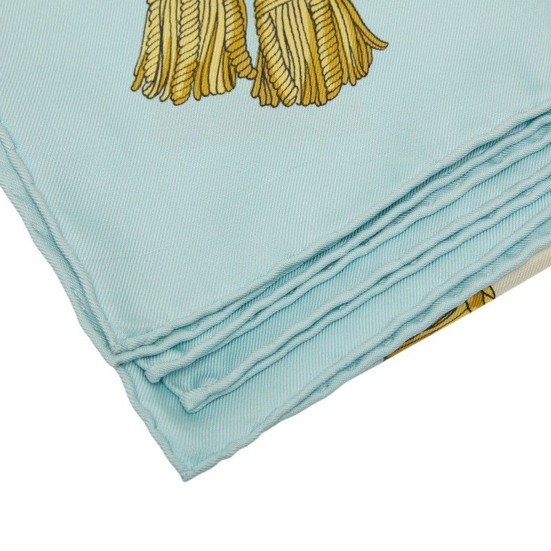 Hermes Carre 90 Vue du Carrosse de la Galere la Reale Queen Coronation Scarf — view 4