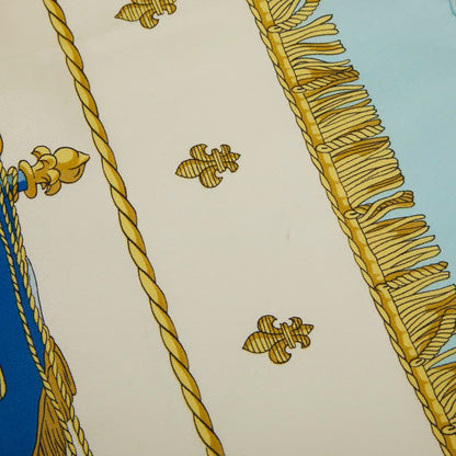 Hermes Carre 90 Vue du Carrosse de la Galere la Reale Queen Coronation Scarf — view 3