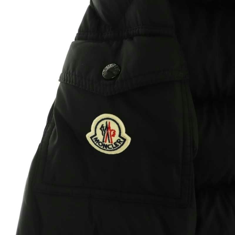 Moncler Mayaf Down Jacket Outer Zip Up 1 Black BB AD — view 4