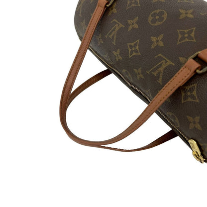 Louis Vuitton Vintage Papillon 26 Monogram Leather Mini Boston Bag Brown — view 4