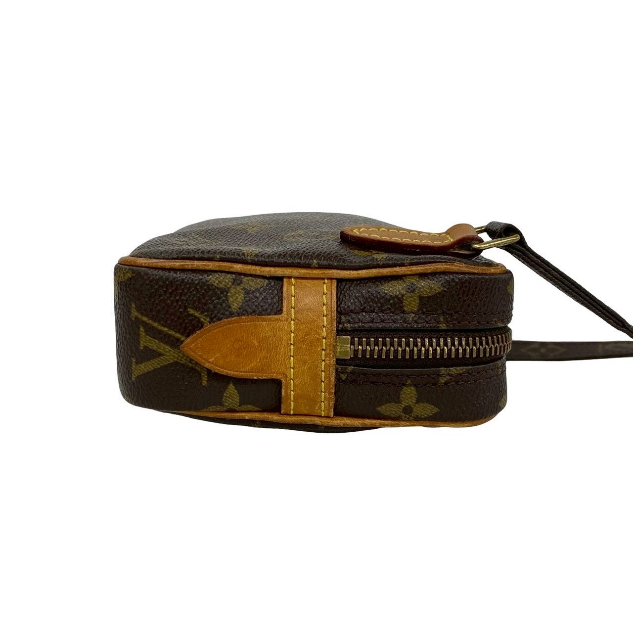 Louis Vuitton Pochette Ma Roulis Bandouliere Monogram Leather Shoulder Bag Brown — view 6