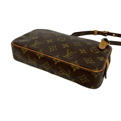 Louis Vuitton Pochette Ma Roulis Bandouliere Monogram Leather Shoulder Bag Brown — view 8