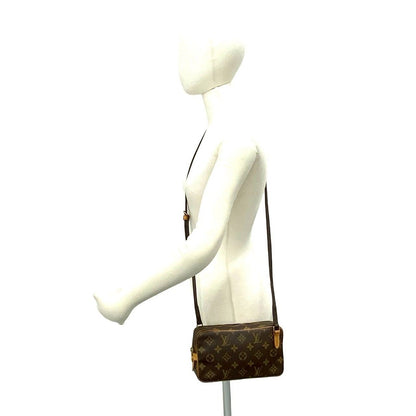 Louis Vuitton Pochette Ma Roulis Bandouliere Monogram Leather Shoulder Bag Brown — view 2