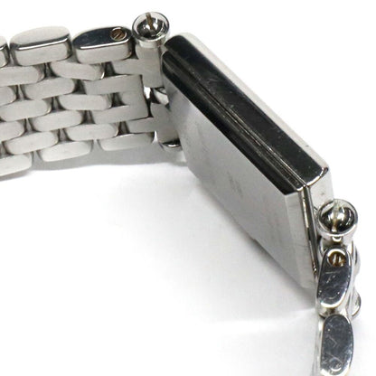 Van Cleef & Arpels Classic Square SS Black Shell Quartz Watch — view 9