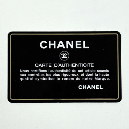Chanel CC Logo Tote Leather Black — view 9