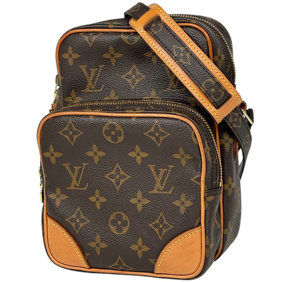 Louis Vuitton Amazon Shoulder Bag Monogram Brown