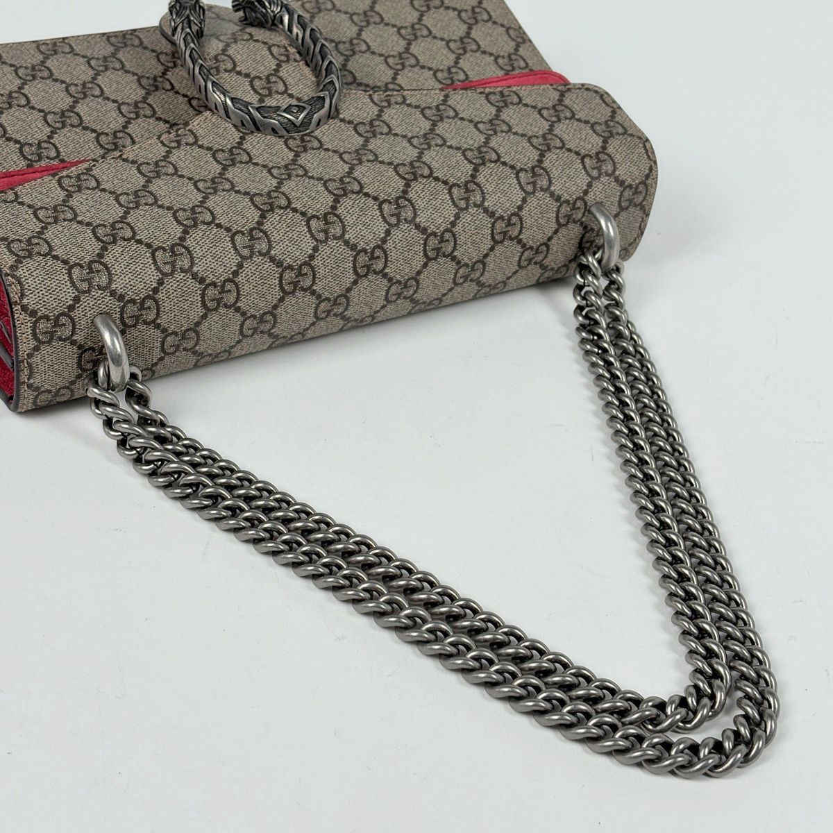 Gucci Dionysus Chain Shoulder Bag Small Beige — view 6