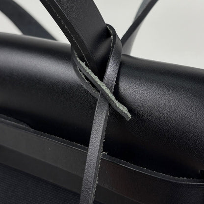 Hermes Herbag Zip PM 2-Way Handbag Leather Vache Hunter — view 6