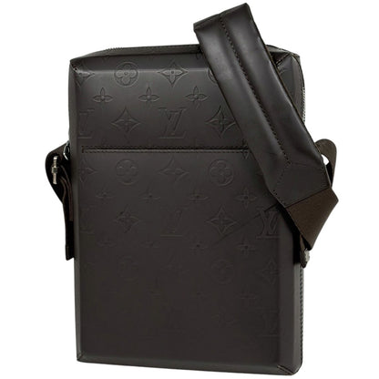 Louis Vuitton Bobi Shoulder Bag Monogram Glace Leather Cafe
