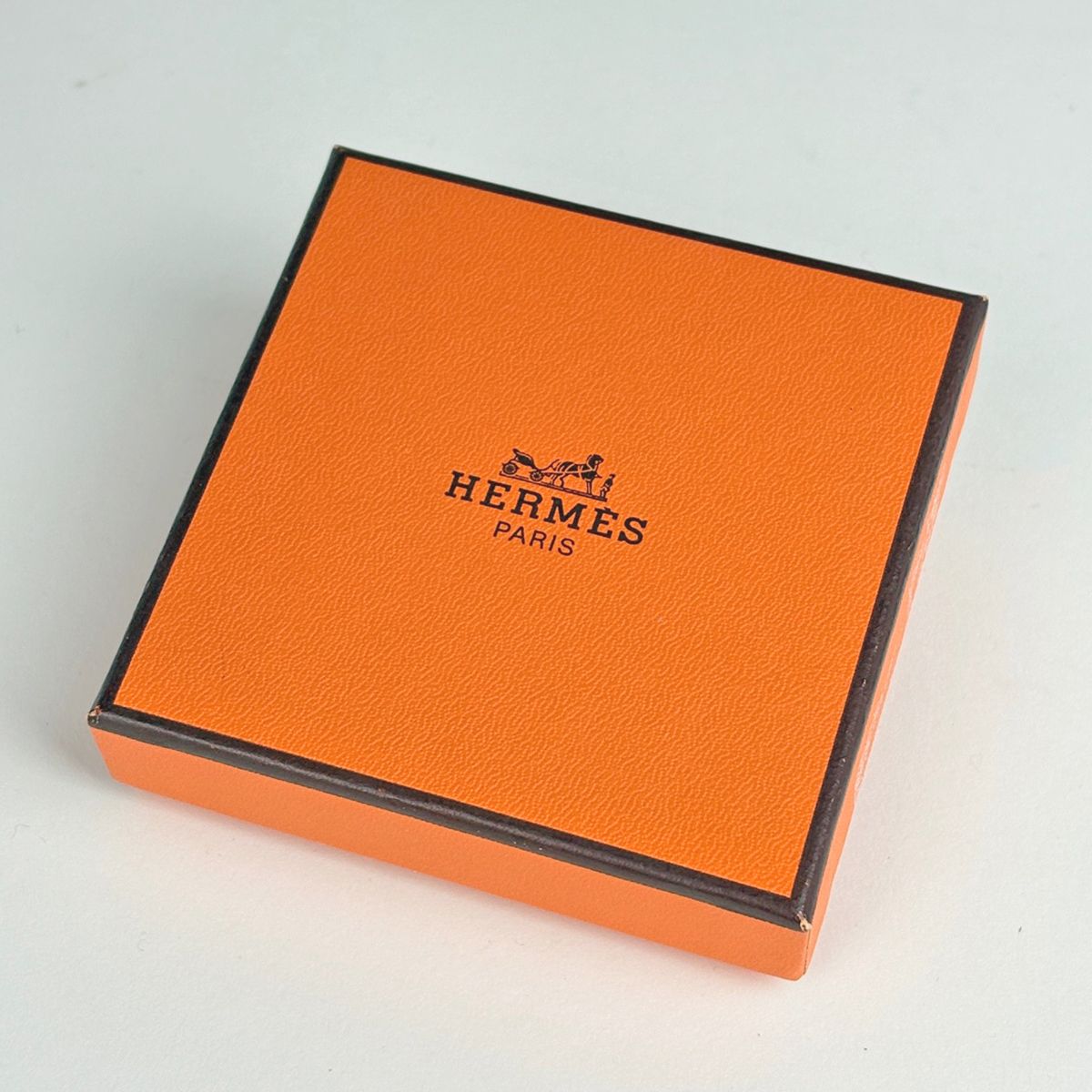 Hermes Kelly Bangle Cadena Leather Gold Brown Bracelet — view 6