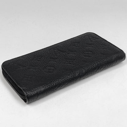 Louis Vuitton Zippy Wallet Horizontal Zip Around Taurillon Noir — view 2