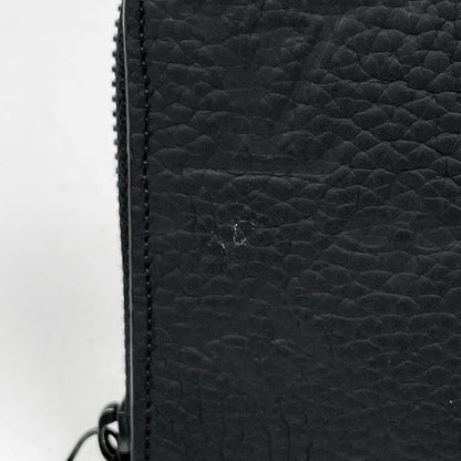 Louis Vuitton Zippy Wallet Horizontal Zip Around Taurillon Noir — view 4