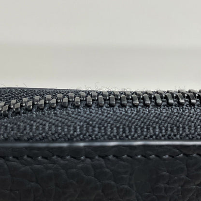 Louis Vuitton Zippy Wallet Horizontal Zip Around Taurillon Noir — view 5
