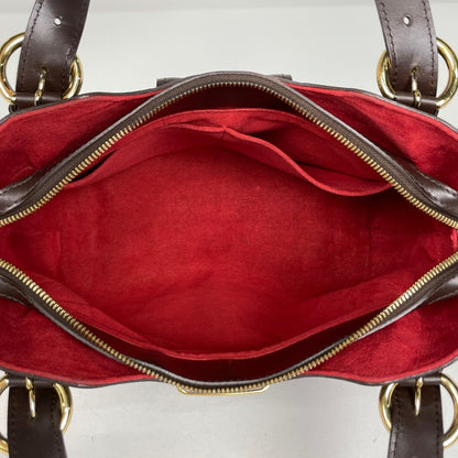 Louis Vuitton Sistine PM Tote Damier Brown — view 9