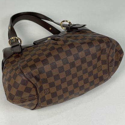 Louis Vuitton Sistine PM Tote Damier Brown — view 2