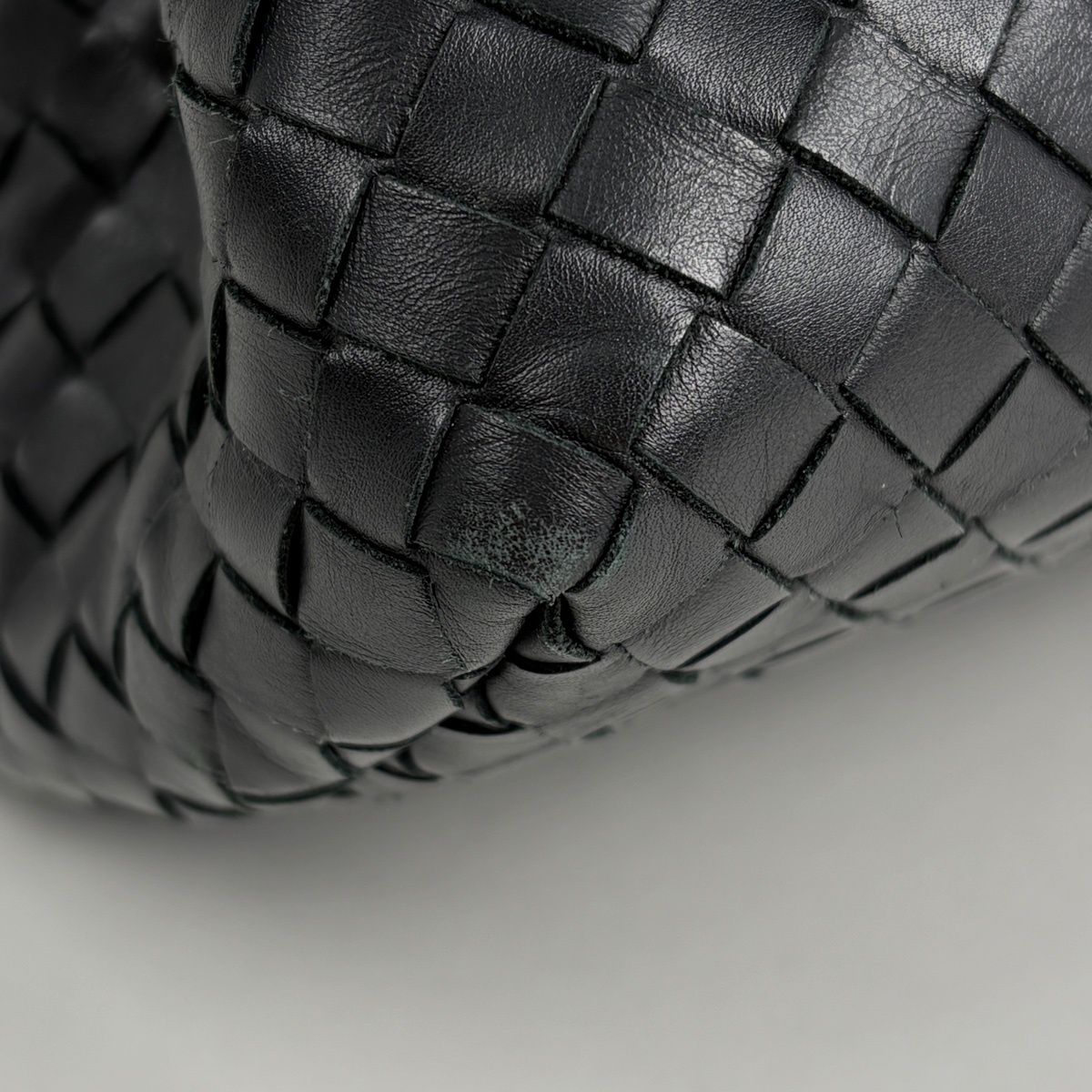 Bottega Veneta Intrecciato Rome Tote Leather Black — view 3