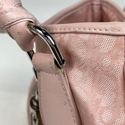 Dior Trotter Pattern Oblique Tote Nylon Pink — view 4