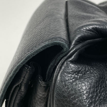 Bottega Veneta Intrecciato Handbag Leather Black — view 4