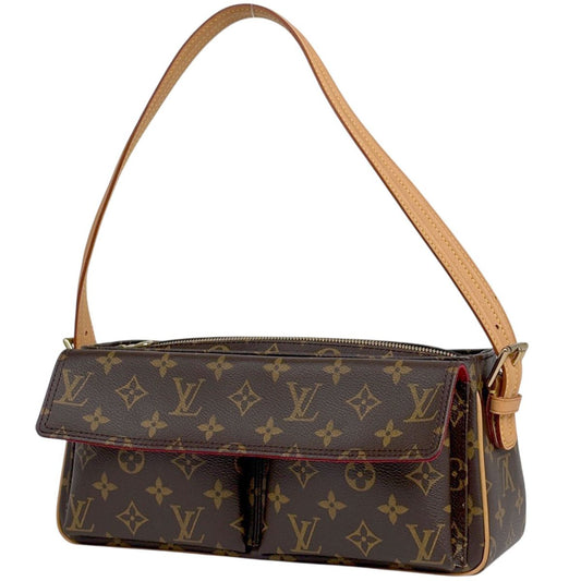 Louis Vuitton Viva-Cite Shoulder Bag Monogram Brown