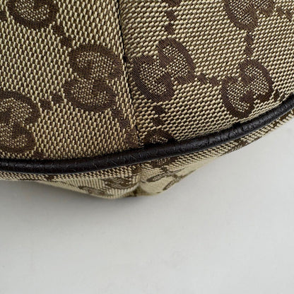 Gucci GG Pattern Shoulder Bag Canvas Brown — view 3