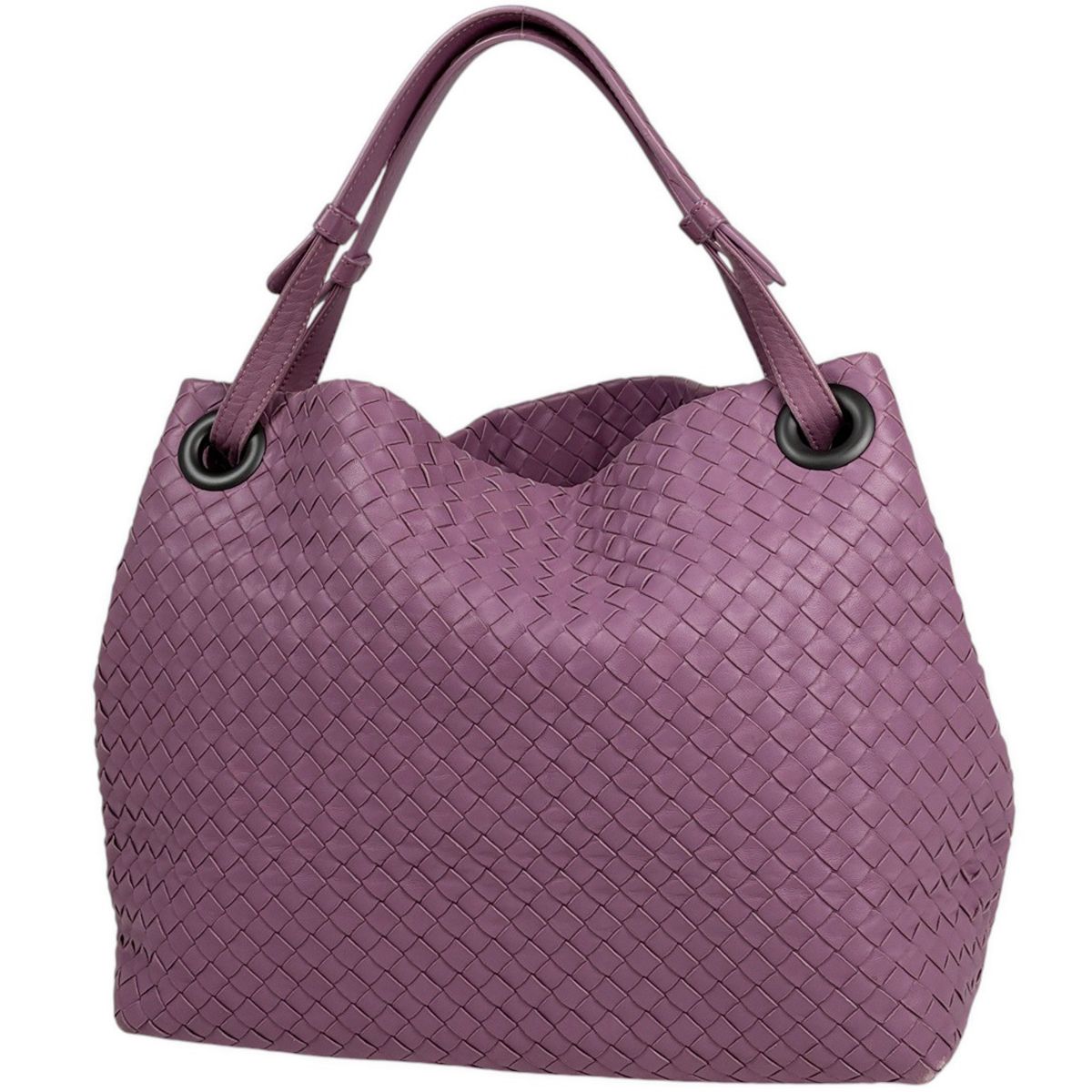 Bottega Veneta Intrecciato Tote Leather Pink