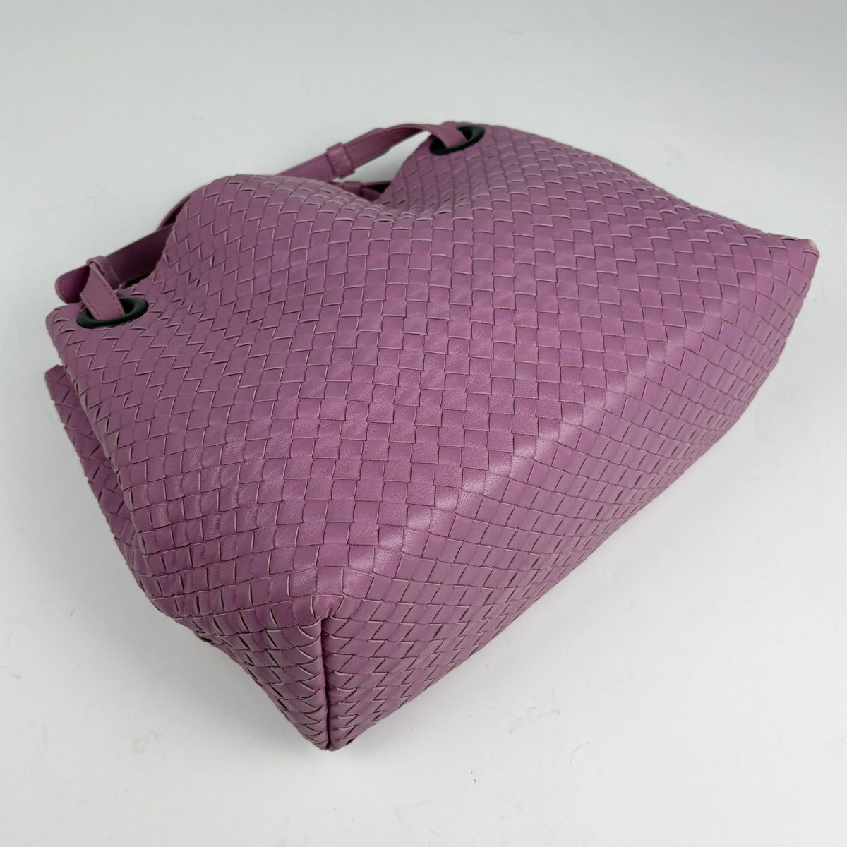Bottega Veneta Intrecciato Tote Leather Pink — view 2