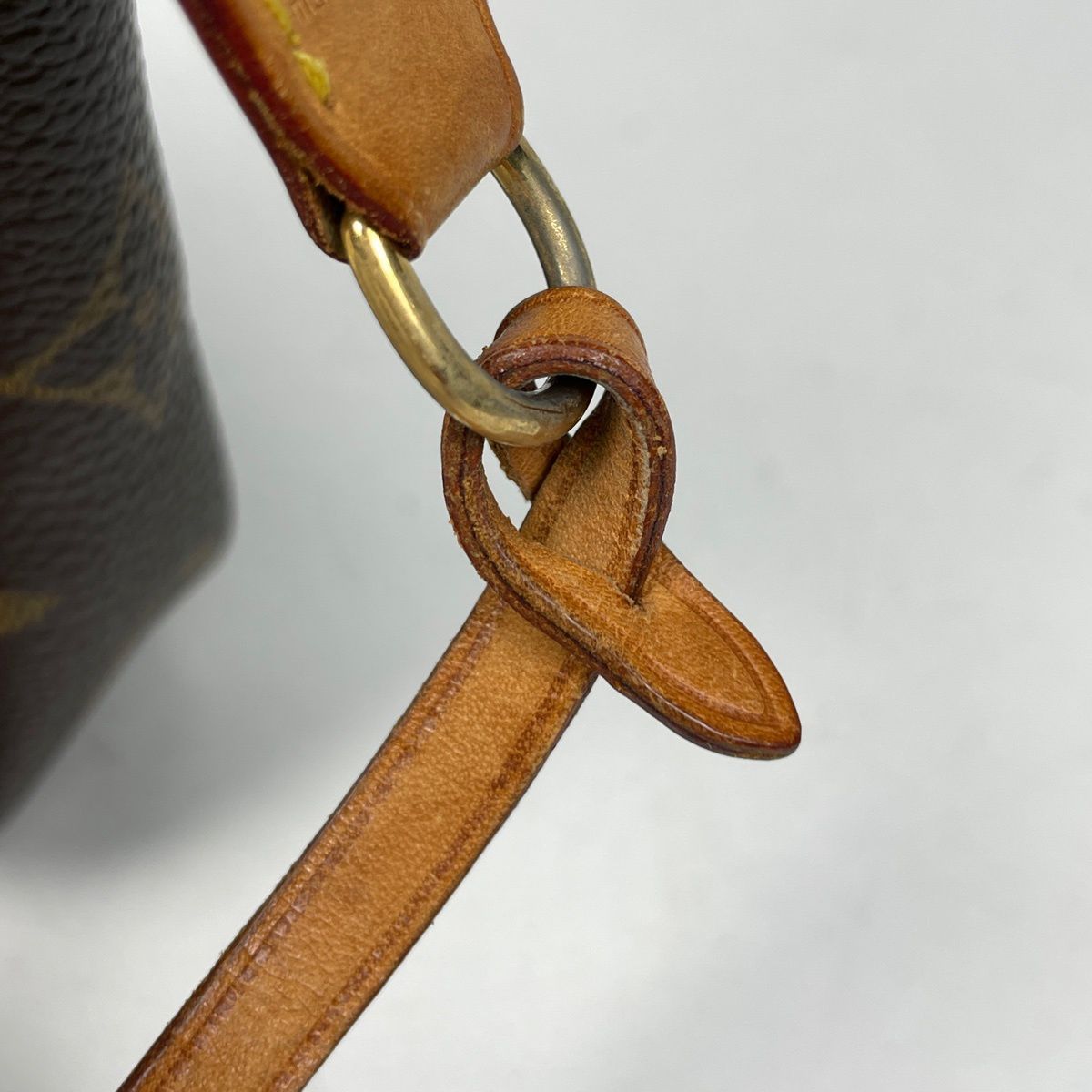 Louis Vuitton Pochette Handbag Perforated Pouch Monogram Perfo Orange — view 6