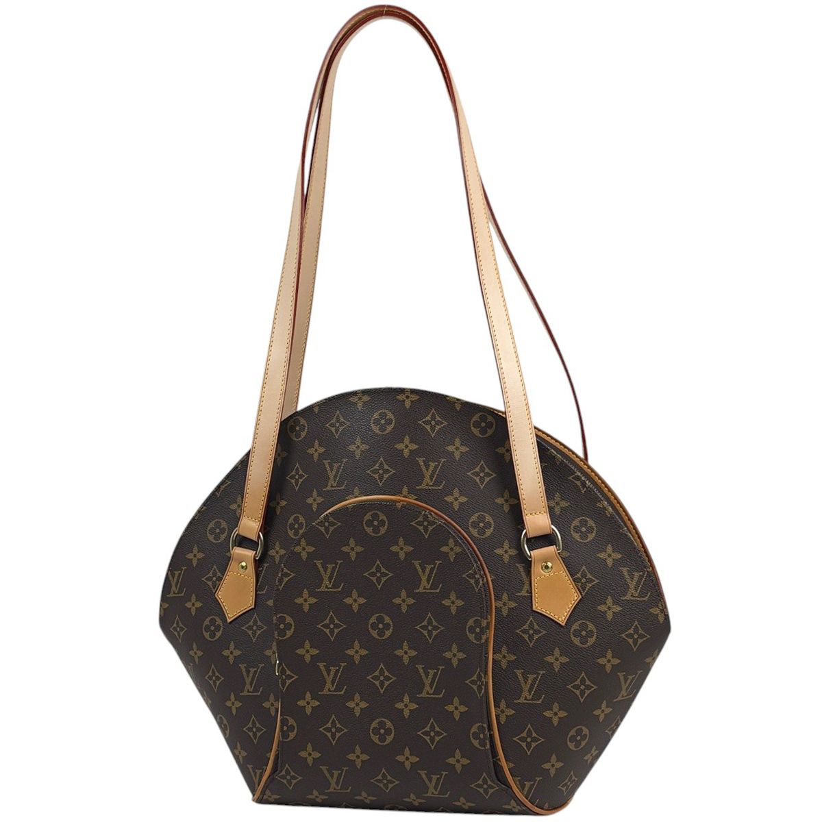 Louis Vuitton Ellipse Shopping Shoulder Bag Monogram Brown