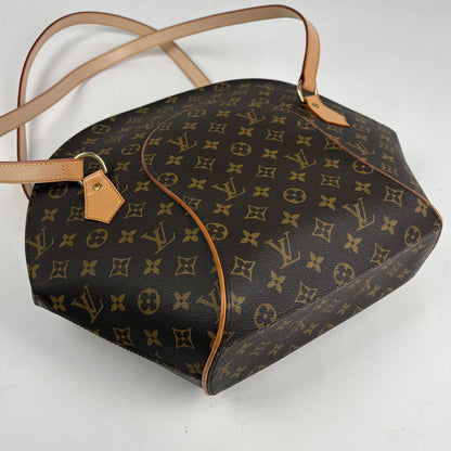 Louis Vuitton Ellipse Shopping Shoulder Bag Monogram Brown — view 2