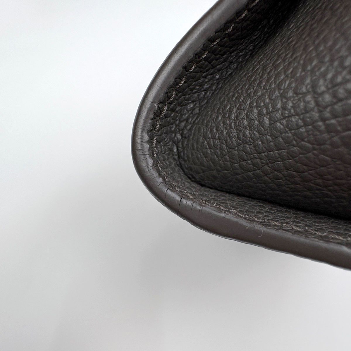 Saint Laurent Downtown Baby Handbag 2-Way Leather Gray — view 4