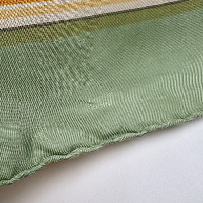 Hermes Carre 90 Wwwhermescom World Map Scarf Silk Green Multicolor — view 3