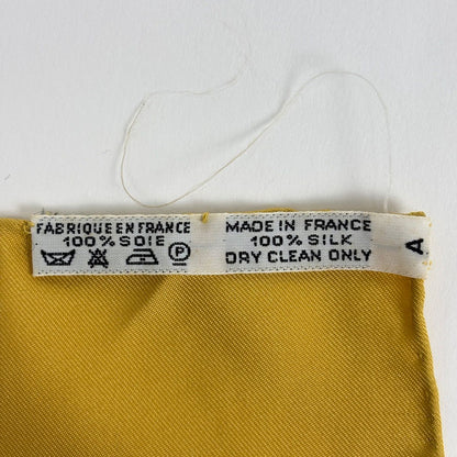 Hermes Carre 90 Azvlejos Noble Ship Thinking Back to the Age of Discovery Scarf — view 2
