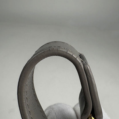Saint Laurent Baby Cabas 2-Way Handbag Leather Gray — view 5