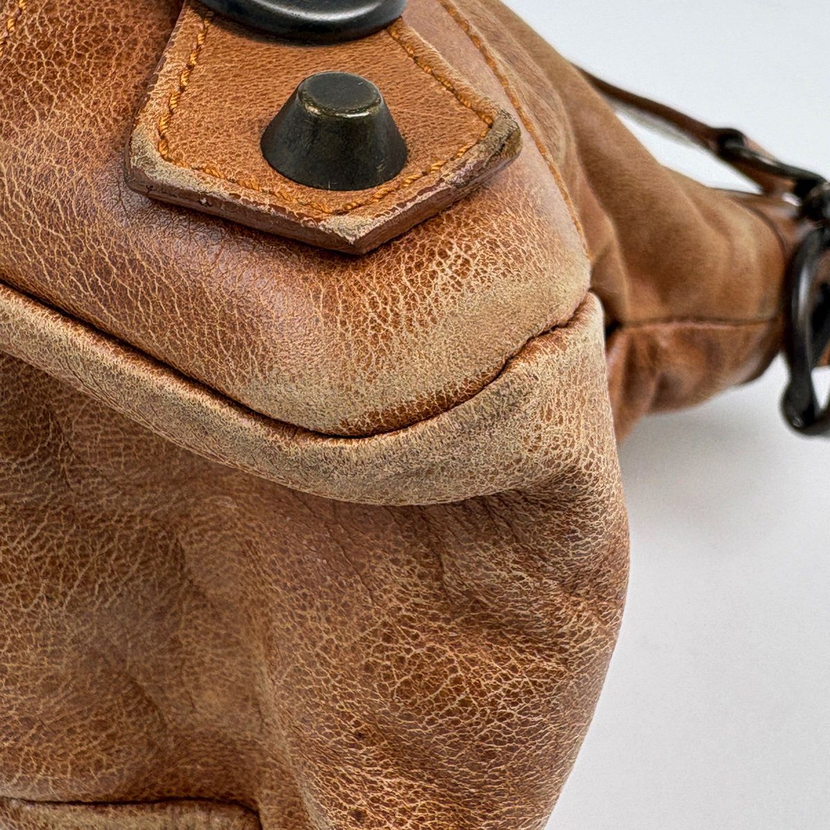 Balenciaga the First Handbag 2-Way Leather Brown — view 3