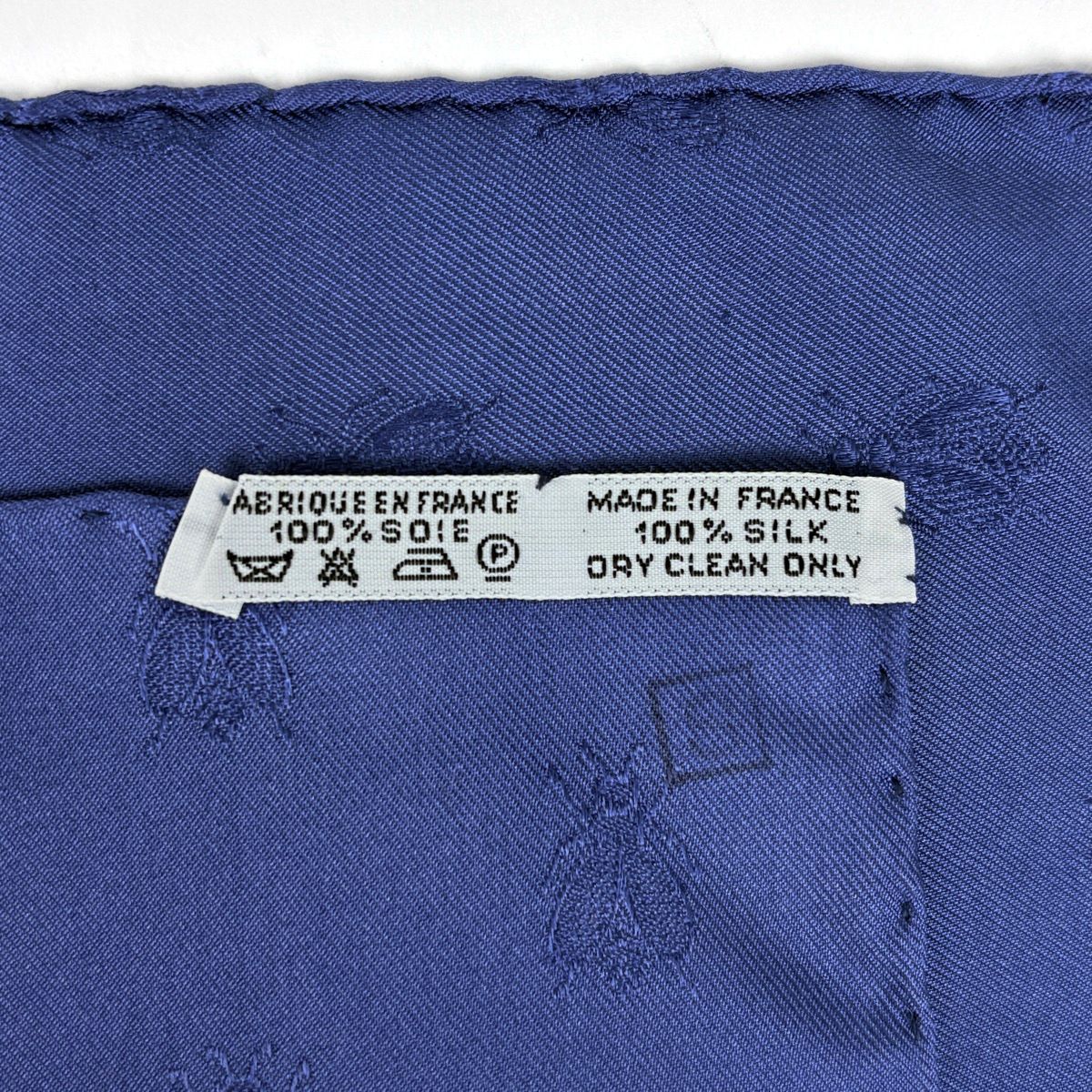 Hermes Carre 90 Napoleon Scarf Silk Navy Red Multicolor — view 2