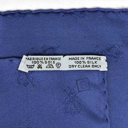 Hermes Carre 90 Napoleon Scarf Silk Navy Red Multicolor — view 2