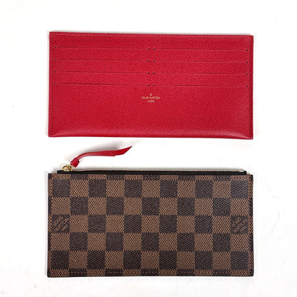 Louis Vuitton Pochette Felicie 2-Way Chain Wallet Shoulder Bag Damier Brown — view 7