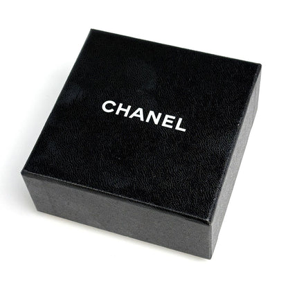 Chanel CC Logo Brooch Gold Plated Black — view 6