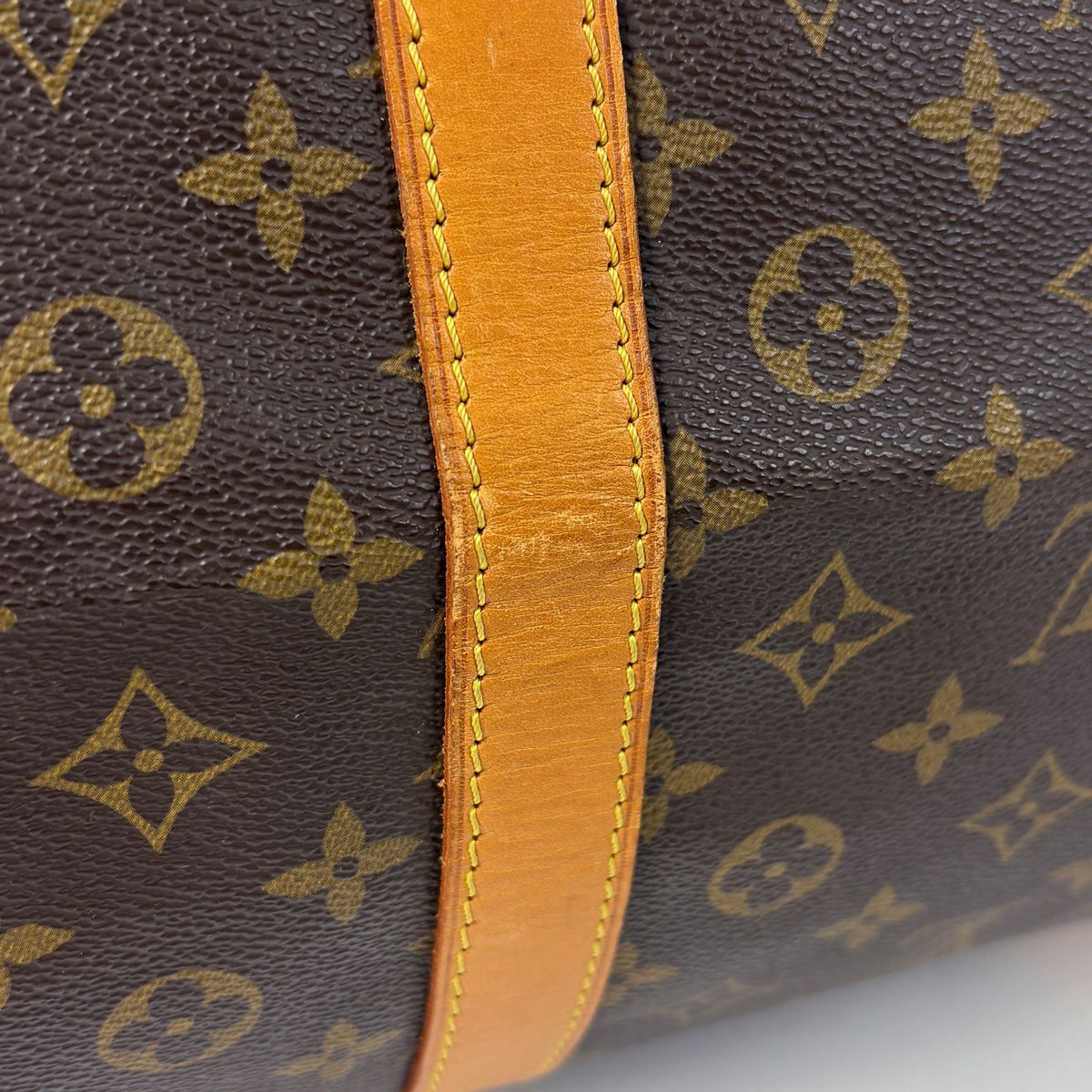 Louis Vuitton Keepall Bandouliere 60 2-Way Boston Bag Monogram Brown — view 6