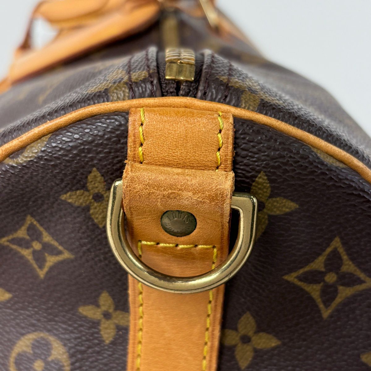 Louis Vuitton Keepall Bandouliere 60 2-Way Boston Bag Monogram Brown — view 7