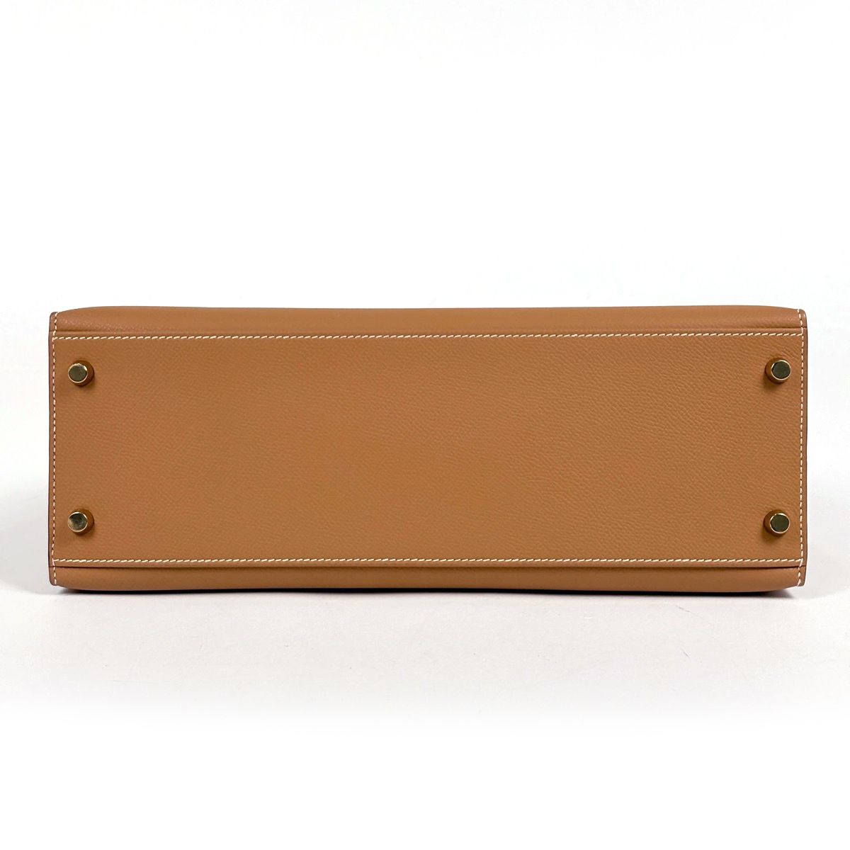 Hermes Kelly 32 Sellier 2-Way Handbag Veau Epsom Brown — view 5