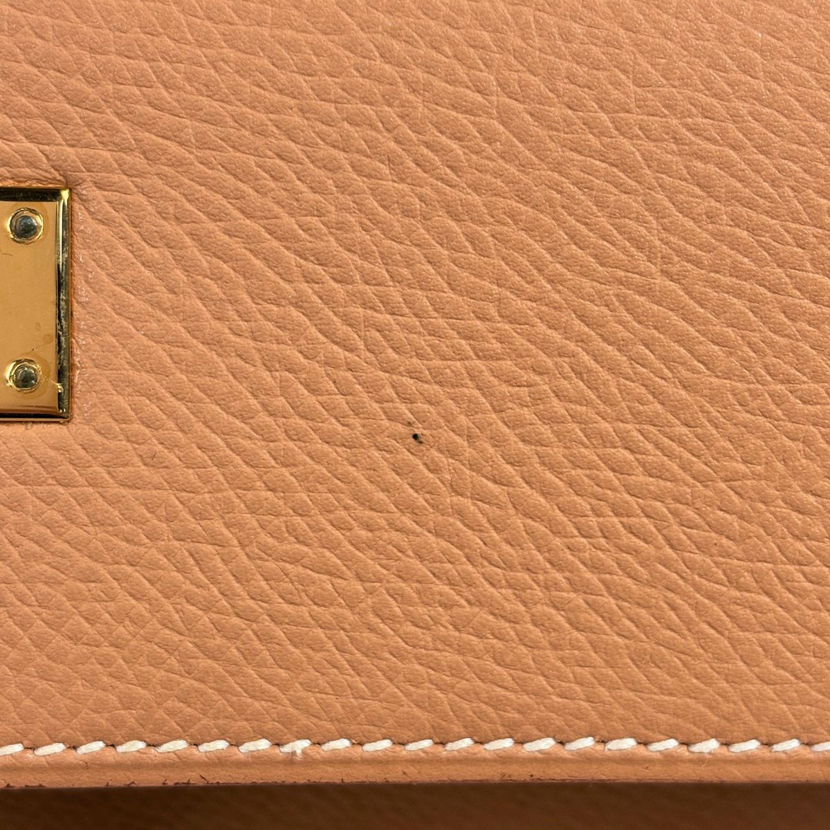 Hermes Kelly 32 Sellier 2-Way Handbag Veau Epsom Brown — view 7