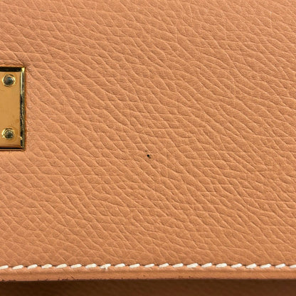 Hermes Kelly 32 Sellier 2-Way Handbag Veau Epsom Brown — view 7