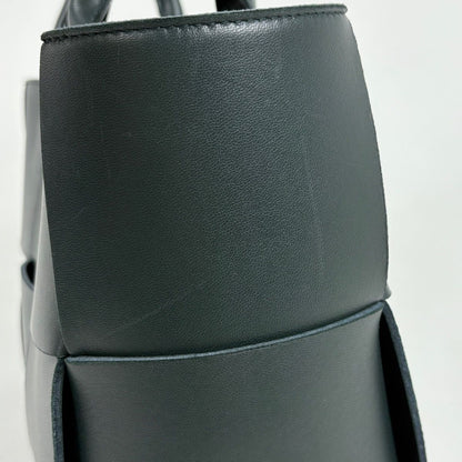 Bottega Veneta Arco Tote Maxi Intrecciato Leather Green — view 4