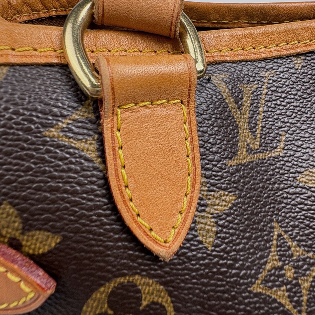 Louis Vuitton Batignolles Vertical Shoulder Bag Tote Monogram Brown — view 4