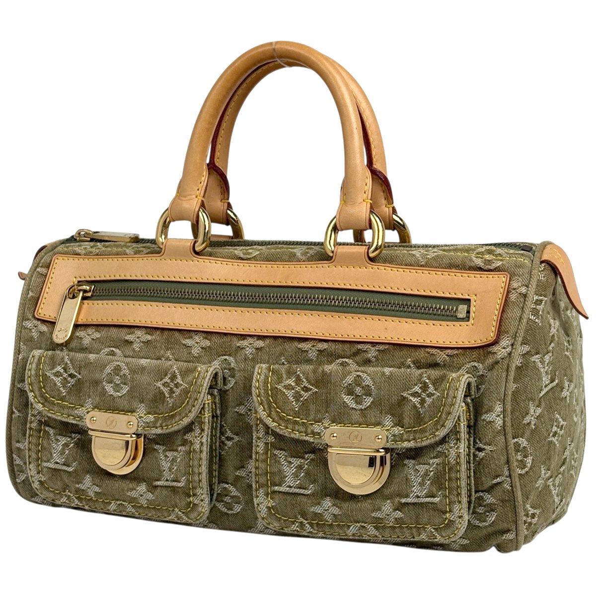 Louis Vuitton Neo Speedy Boston Bag Monogram Denim Riken