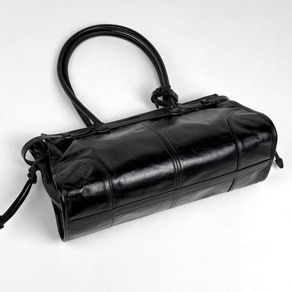 Prada Handbag 2-Way Leather Nero — view 2